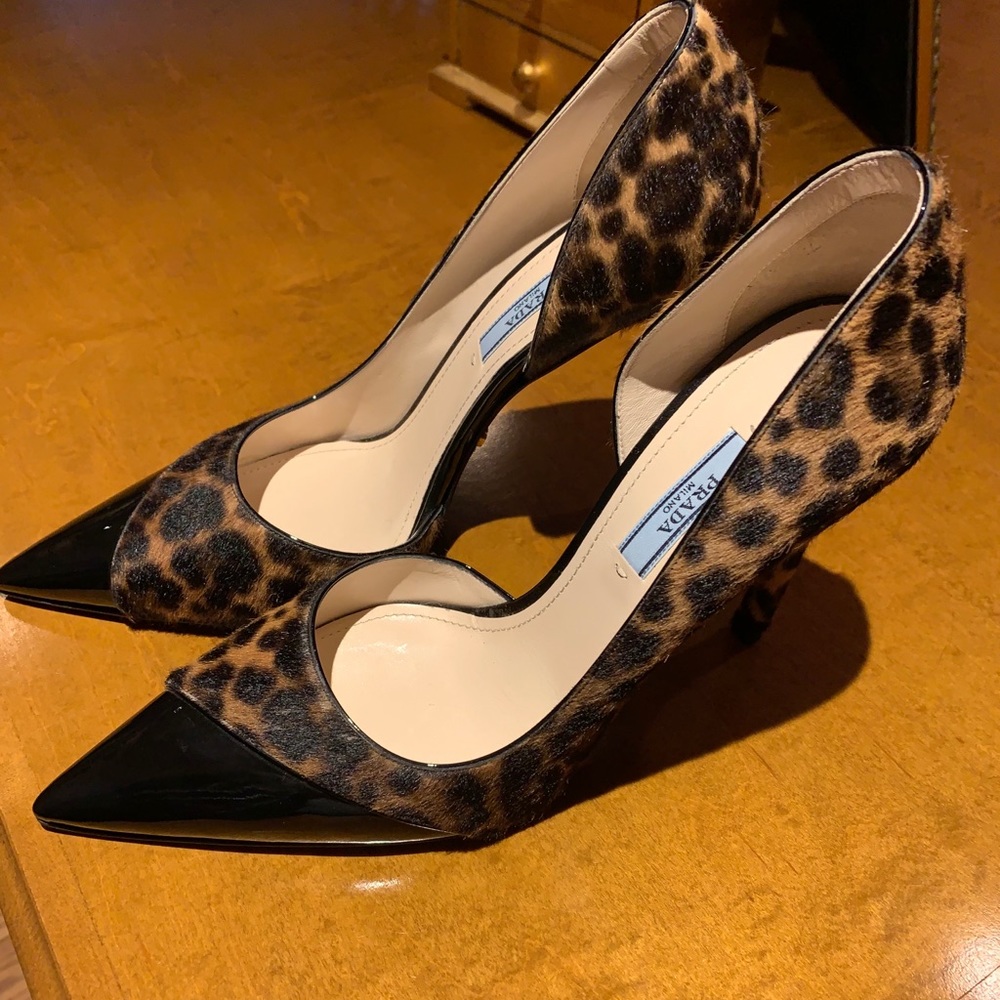 Leopard Prada Heel